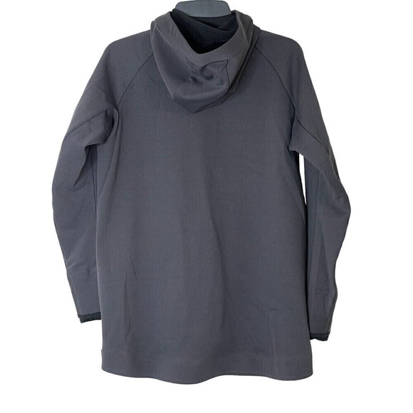 adidas Men's Full Zip ClimaHeat Gray Hoodie Arm Grips Metal Side Adjust Size Med - Picture 10 of 10